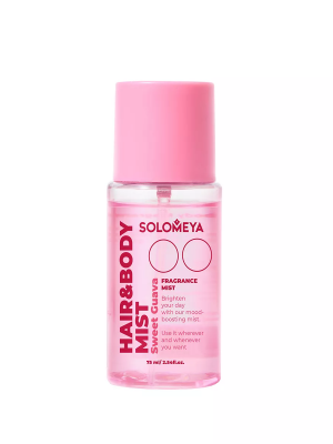 Парфюмированный мист для волос и тела Solomeya Hair & Body Fragrance Mist Sweet Guava, 75 мл